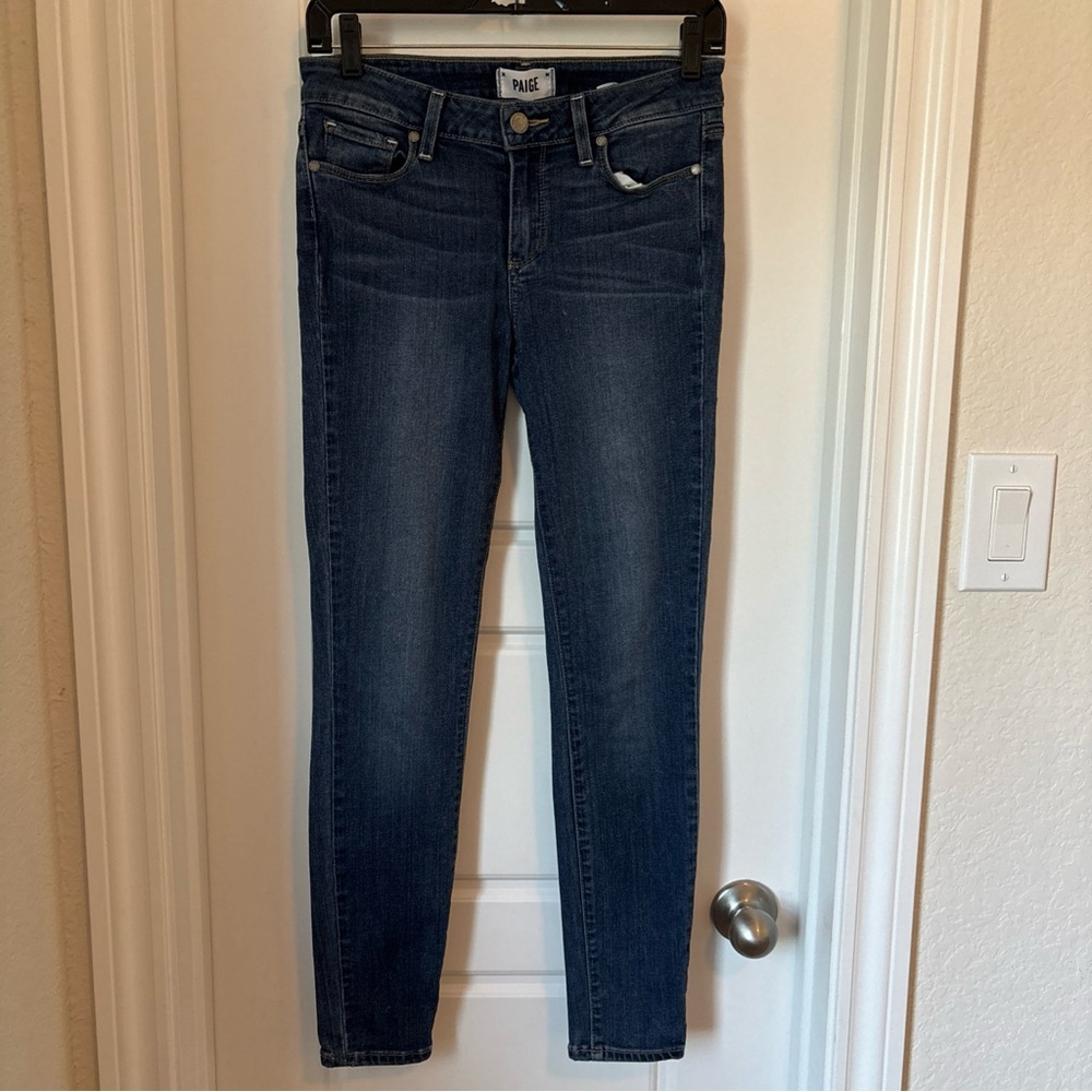 PAIGE Women's Medium Blue Verdugo Ankle Tristan jeans